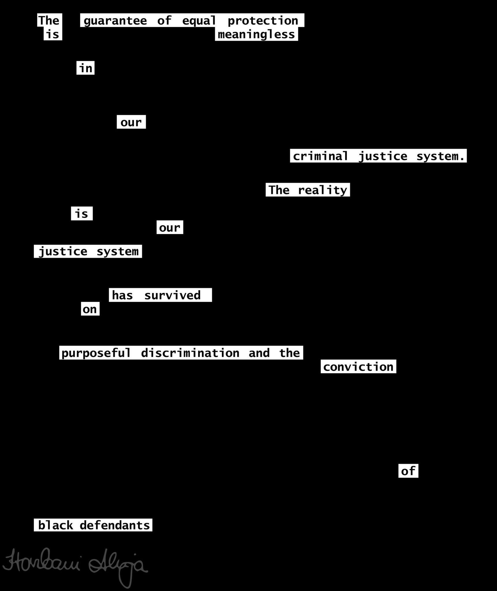 Dicta Batson v. Kentucky ARTivism Featuring Dicta